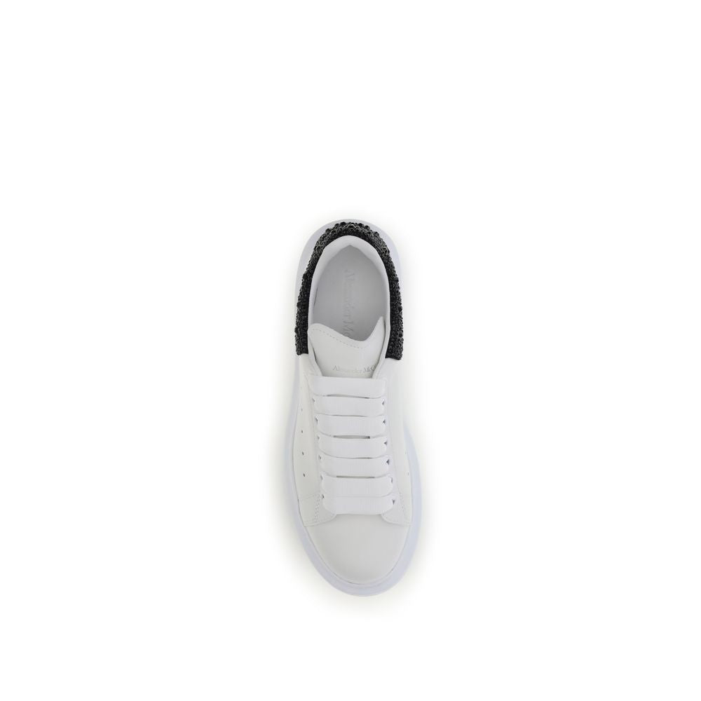 Alexander McQueen White Leather Chunky Sneakers