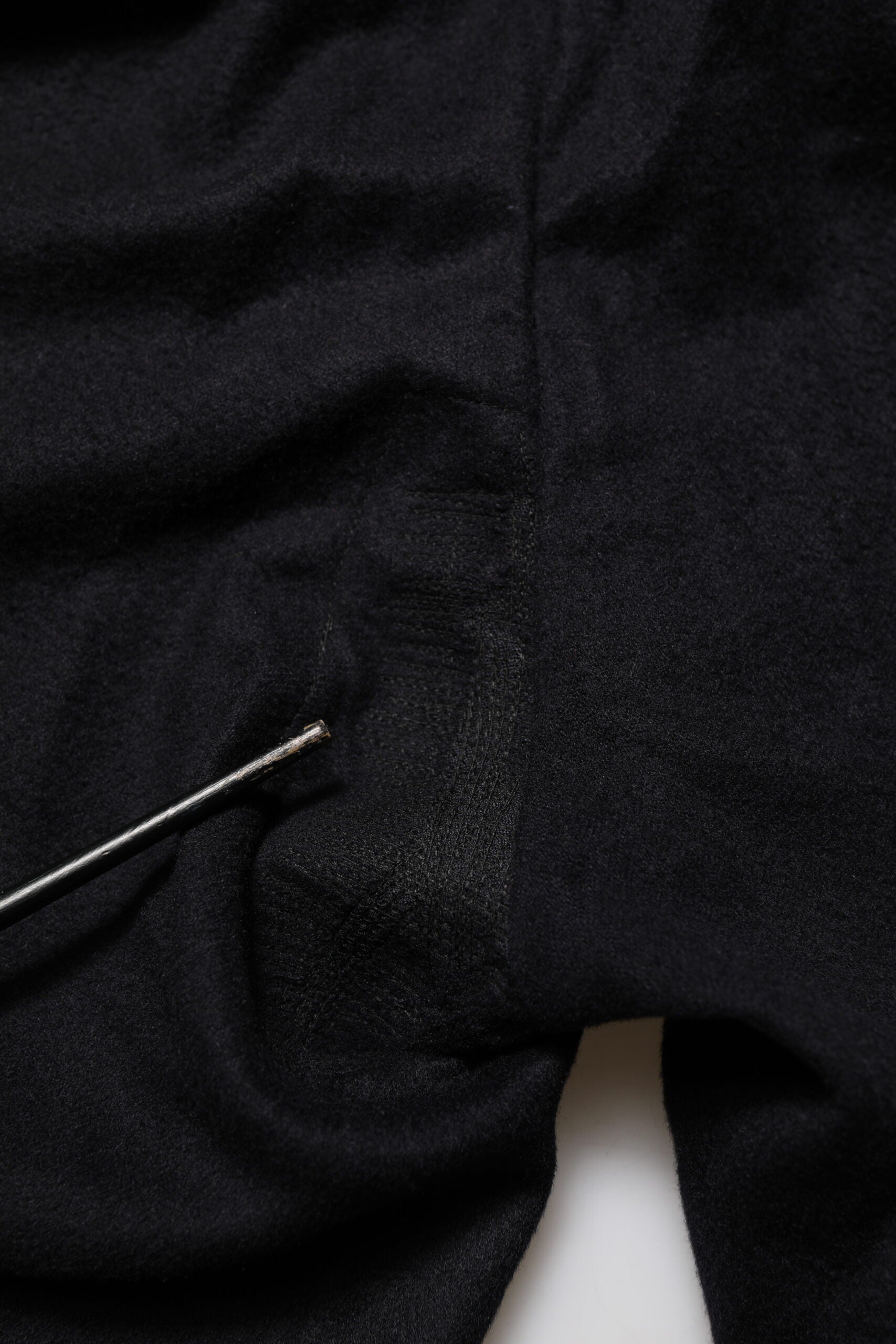 Dolce & Gabbana Black Cashmere Dress Formal Trouser Pants