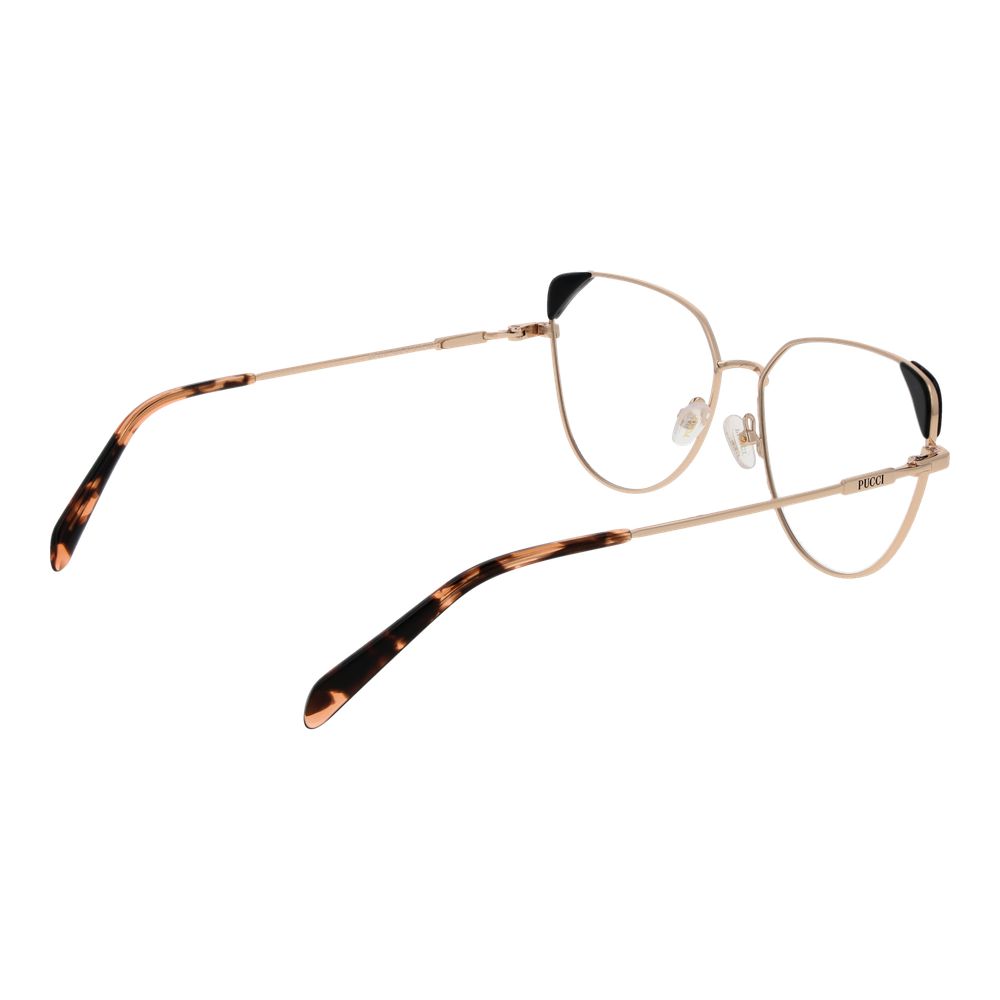 Emilio Pucci Gold Women Optical Frames