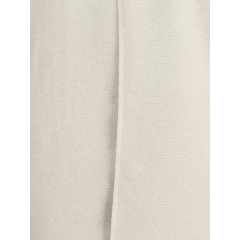 Rick Owens Cream Camel Hair Coat