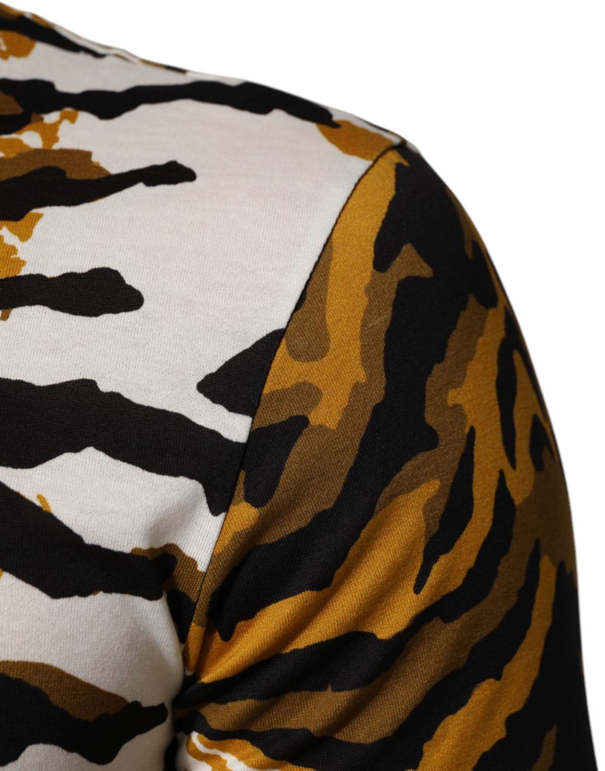 Dolce & Gabbana Multicolor Leopard Palm Leaf T-shirt - Luxury Fashion