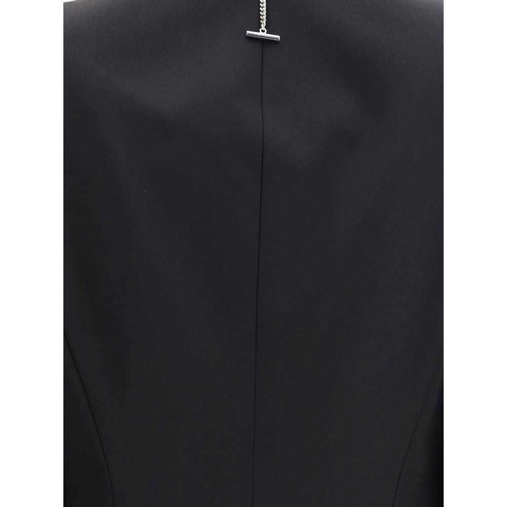 Alexander McQueen Black single-breasted jacket