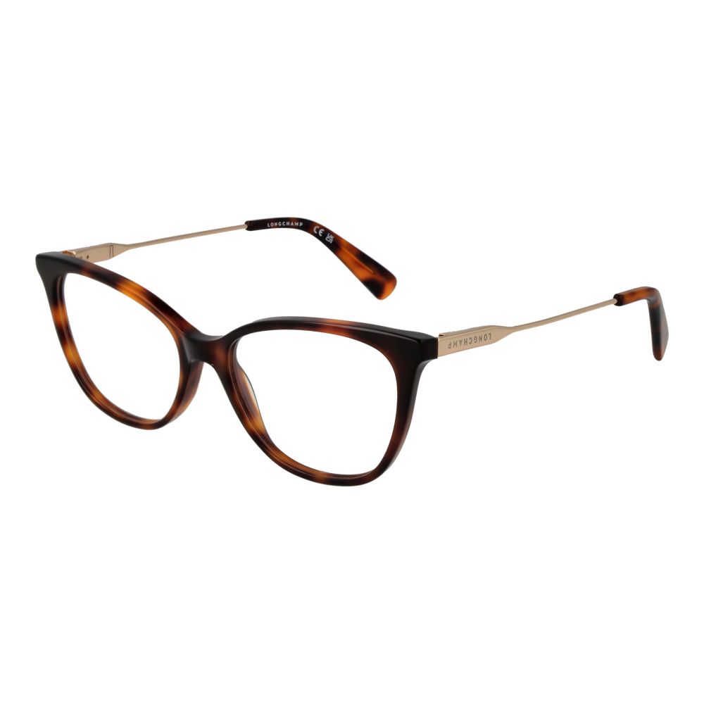 Discover the Longchamp Brown Metal Glasses, a luxurious statement piece crafted from premium metal, embodying elegance and sophistication for the discerning individual.