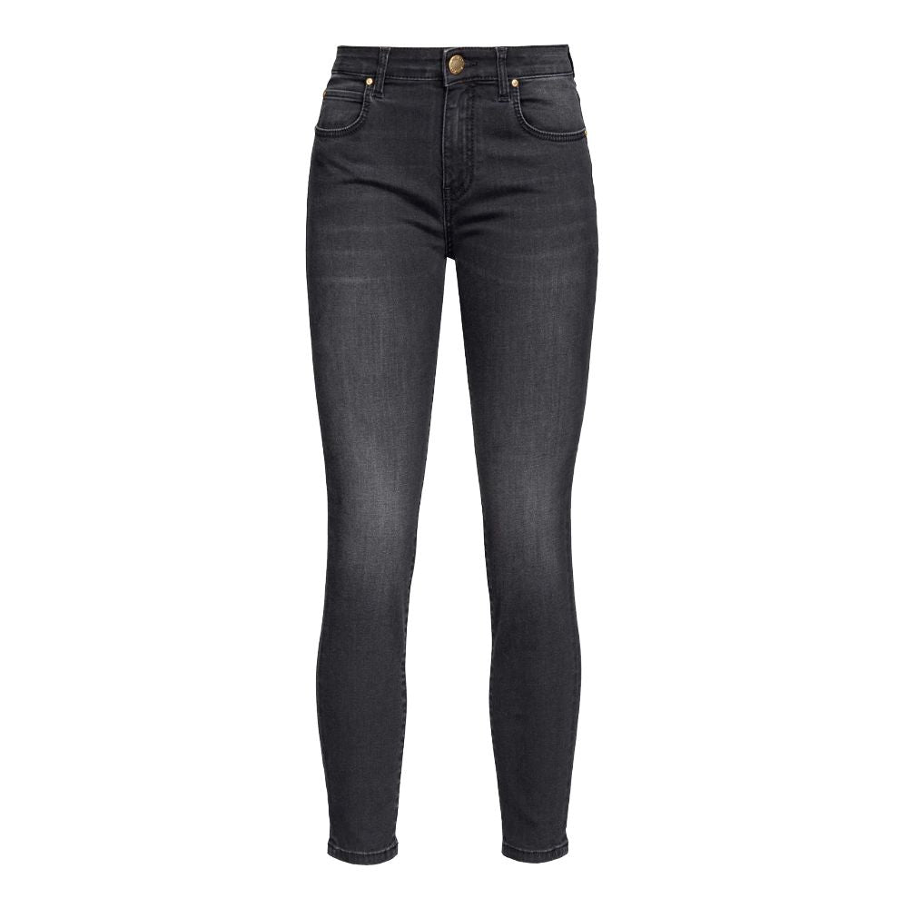 PINKO Black Cotton Jeans & Pant