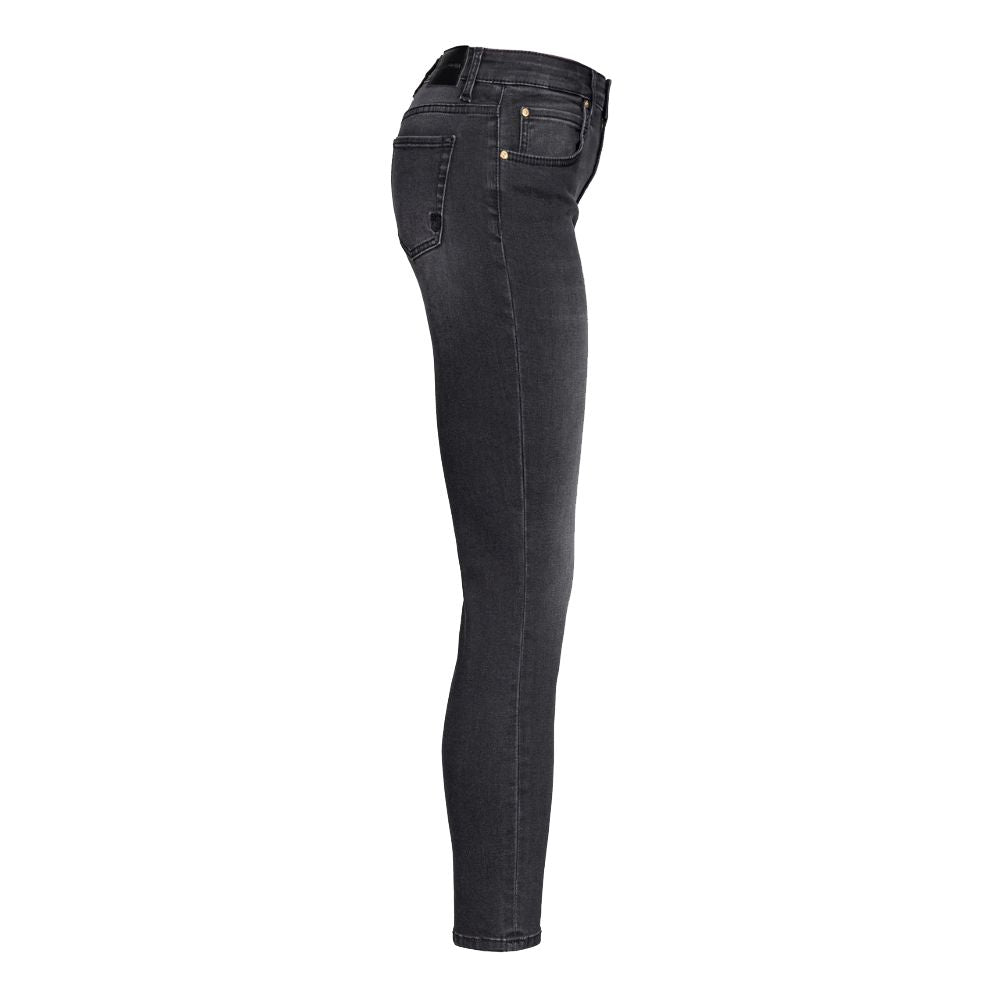 PINKO Black Cotton Jeans & Pant