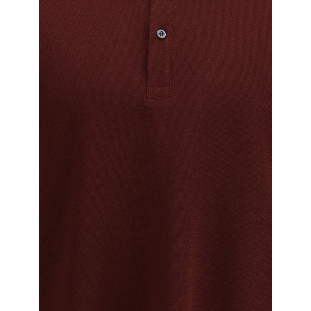 Alexander McQueen Polo with striped detail