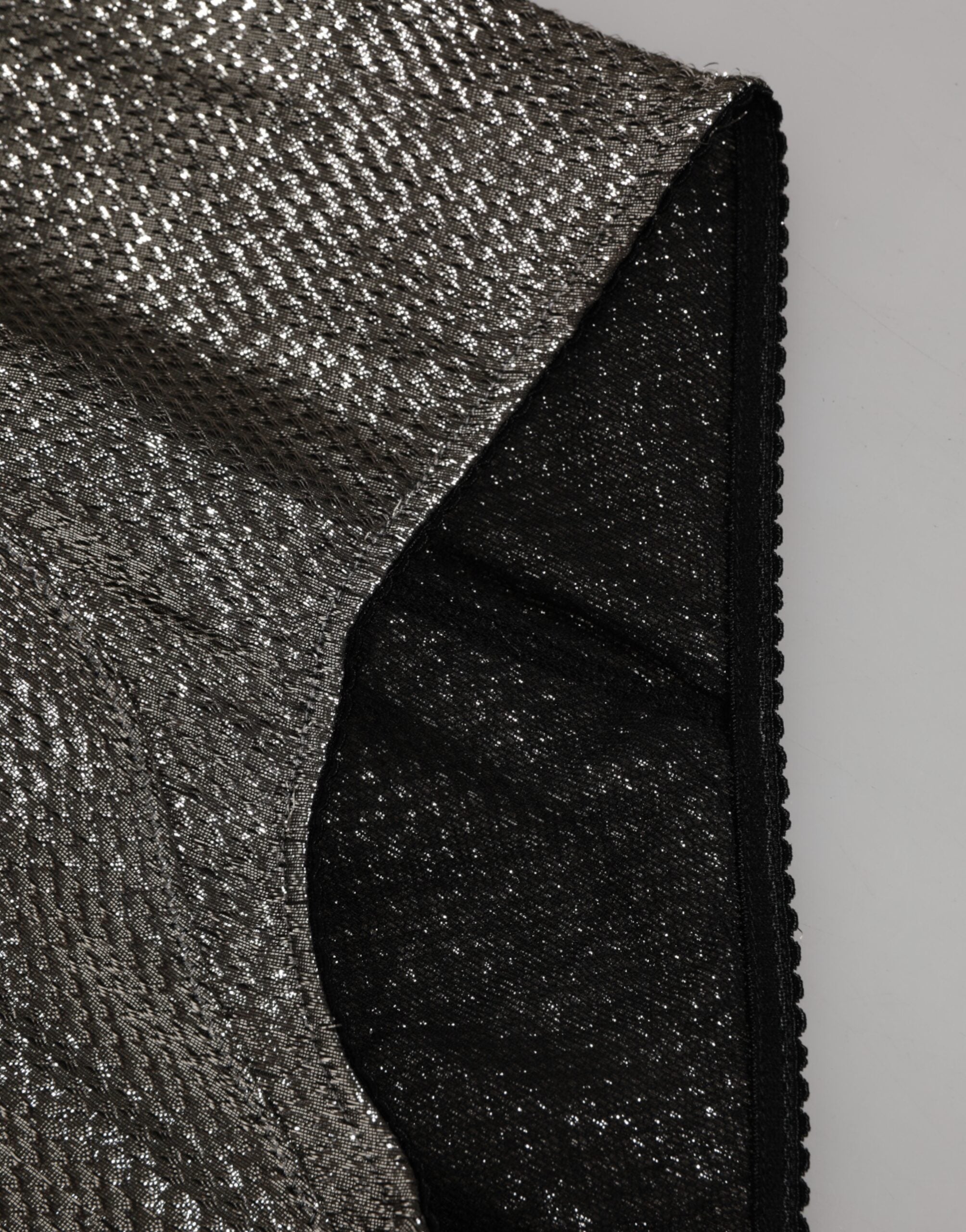 Dolce & Gabbana Gray Silk Stretch Slip Girdle Panty Underwear