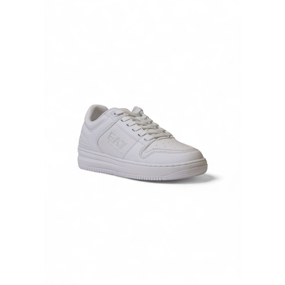 EA7 Emporio Armani Athletic Sneakers - Luxurious White Footwear