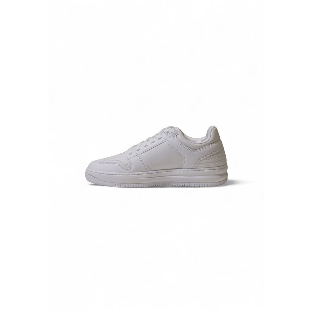 EA7 Emporio Armani White Athletic Sneakers - Luxurious Footwear