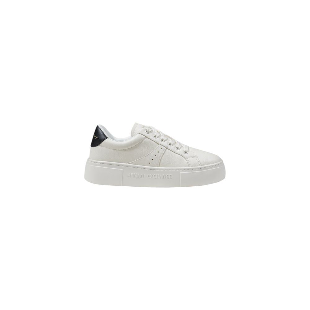 Experience the allure of Armani Exchange Black Polyester Chunky Sneakers, where exquisite craftsmanship meets luxurious comfort for the modern connoisseur.