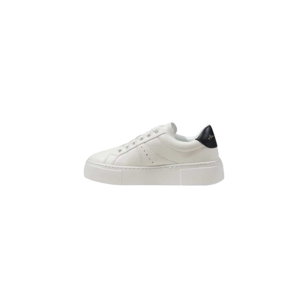 Step into the allure of Armani Exchange Black Polyester Chunky Sneakers, where exquisite craftsmanship meets modern elegance, perfect for the discerning individual.