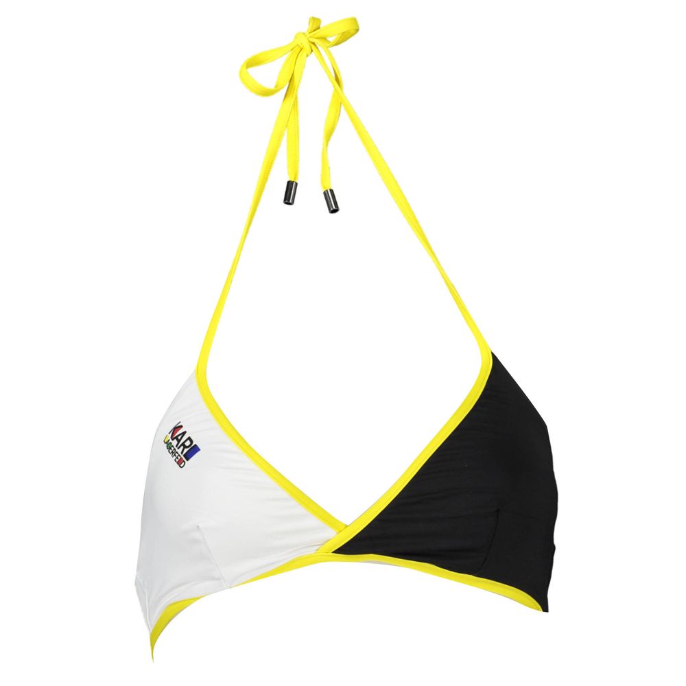 Karl Lagerfeld Black Polyamide Women's Swimsuit - Luxury Elegance