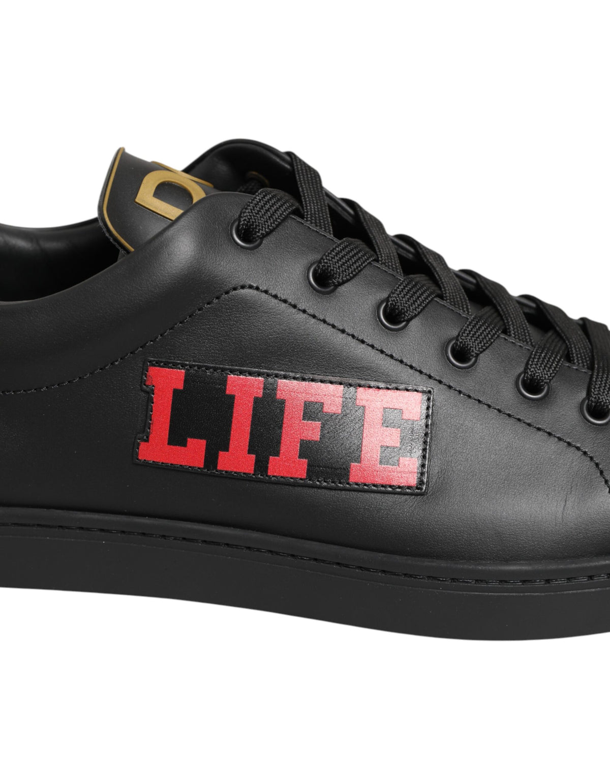 Dolce & Gabbana Black Street Life Low Top Sneakers - Luxury Footwear