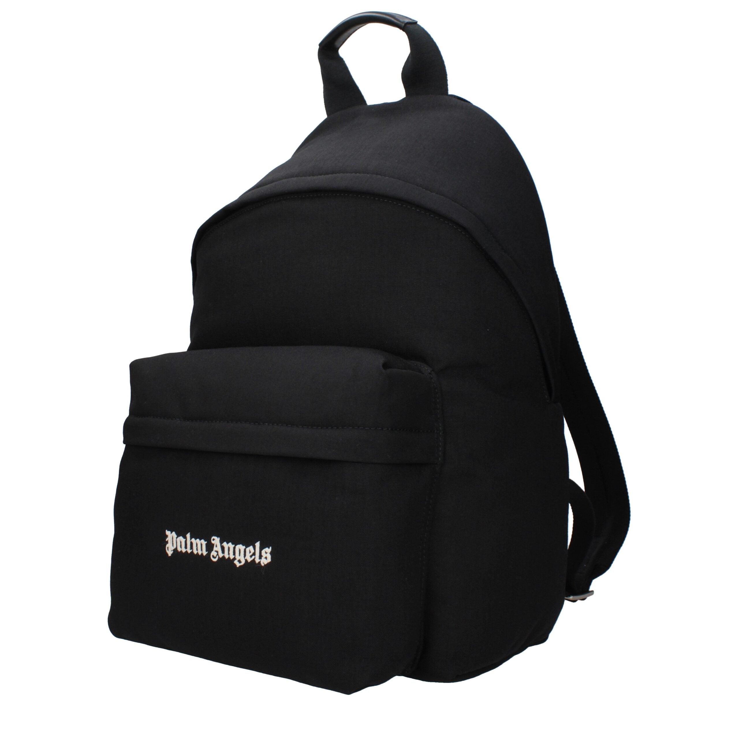 Elevate your essence with the Palm Angels Black Fabric Backpack, a timeless blend of luxury and versatility, crafted for the discerning individual.