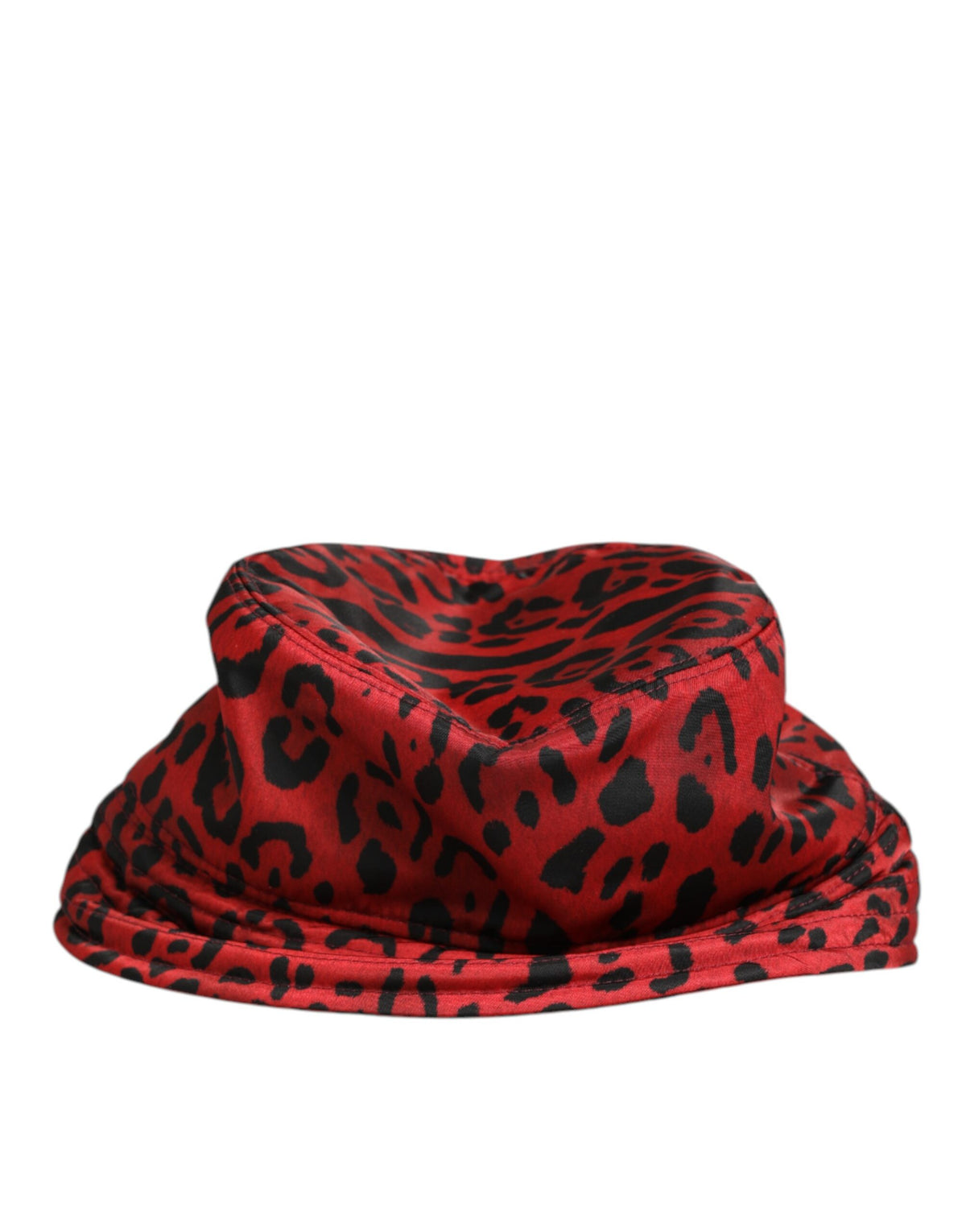 Elevate your style with the Dolce & Gabbana Red Black Nylon Leopard Print Bucket Hat, a luxurious statement piece that embodies artistry and sophistication, crafted in Italy.