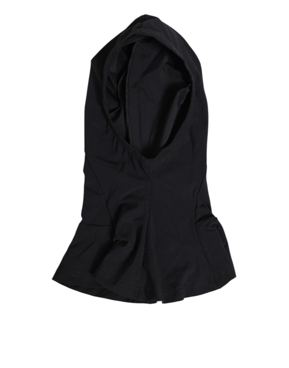 Experience the allure of Dolce & Gabbana's Black Nylon Elastane Balaclava, a luxurious blend of Italian craftsmanship and sensual elegance, perfect for the modern muse.