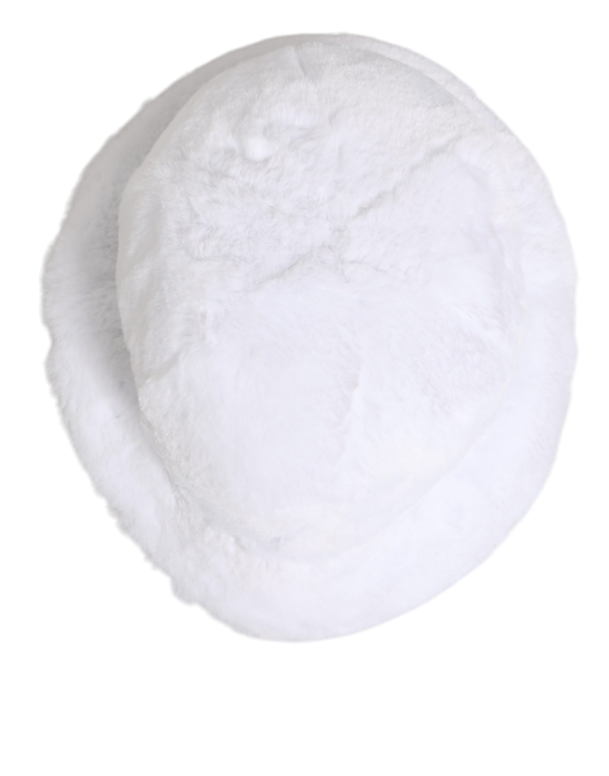 Indulge in the exquisite Dolce & Gabbana White Modacrylic Fur Bucket Hat, a luxurious statement of superior craftsmanship and elegance for discerning individuals.