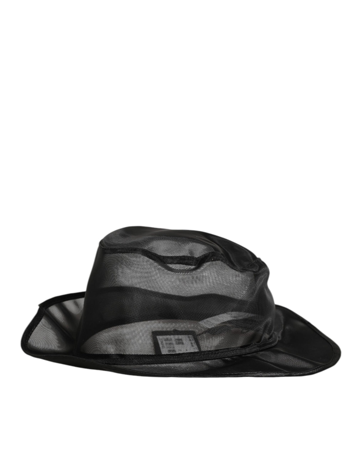 Discover the Dolce & Gabbana Black Silk Mesh Bucket Hat, a luxurious blend of silk and plush fur, perfect for elevating your winter style with elegance and sophistication.