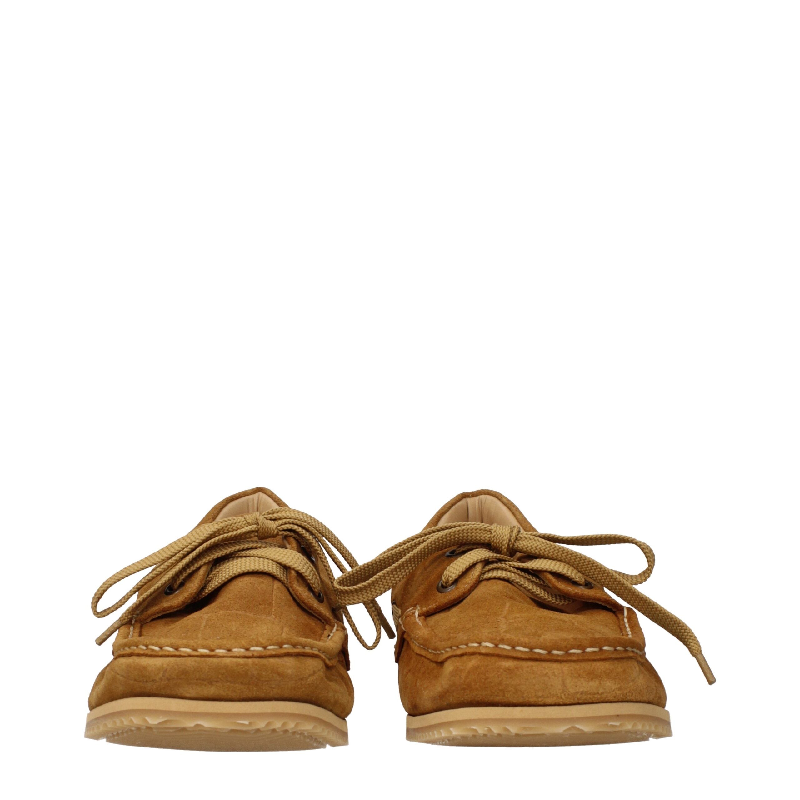 Indulge in the exquisite craftsmanship of Jacquemus Brown Leather Slip-On Loafers, where sumptuous suede meets timeless elegance for the discerning connoisseur.