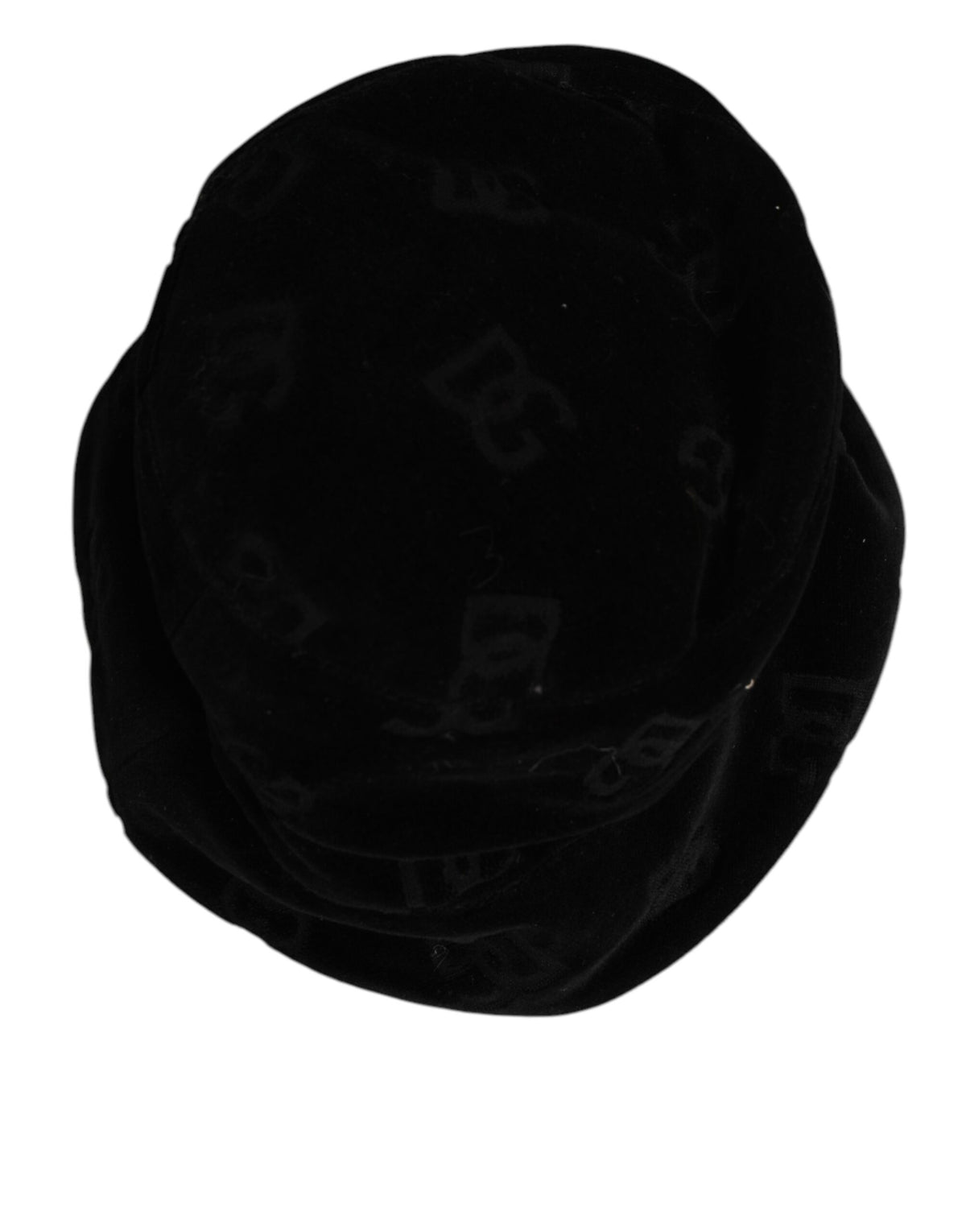 Elevate your style with the Dolce & Gabbana Black Cotton Suede Bucket Logo Capello Hat, a timeless luxury piece crafted in Italy, embodying exquisite craftsmanship and sophistication.