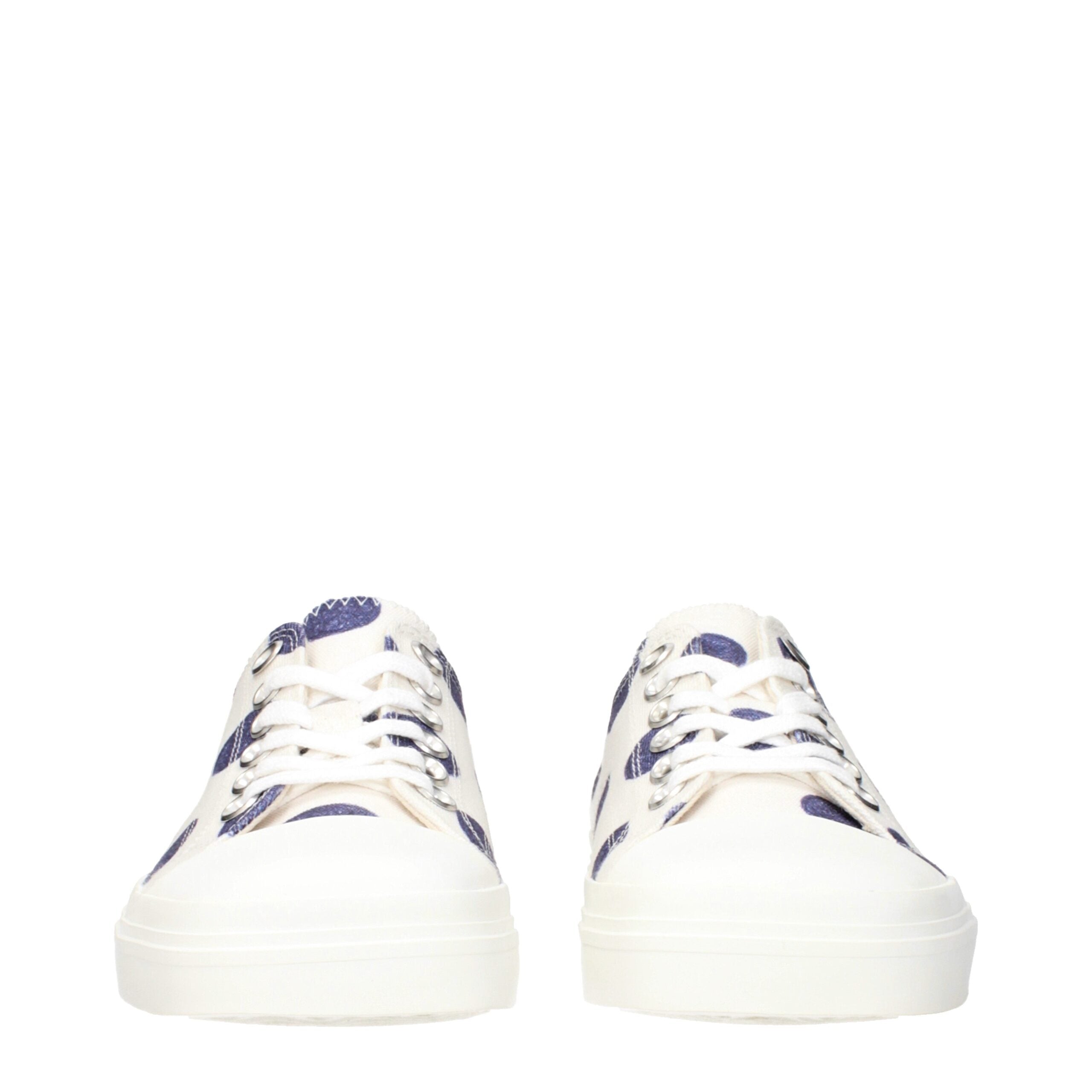 Elevate your style with Moschino White Fabric Low Top Sneakers, where luxurious craftsmanship meets timeless elegance, perfect for the discerning individual.
