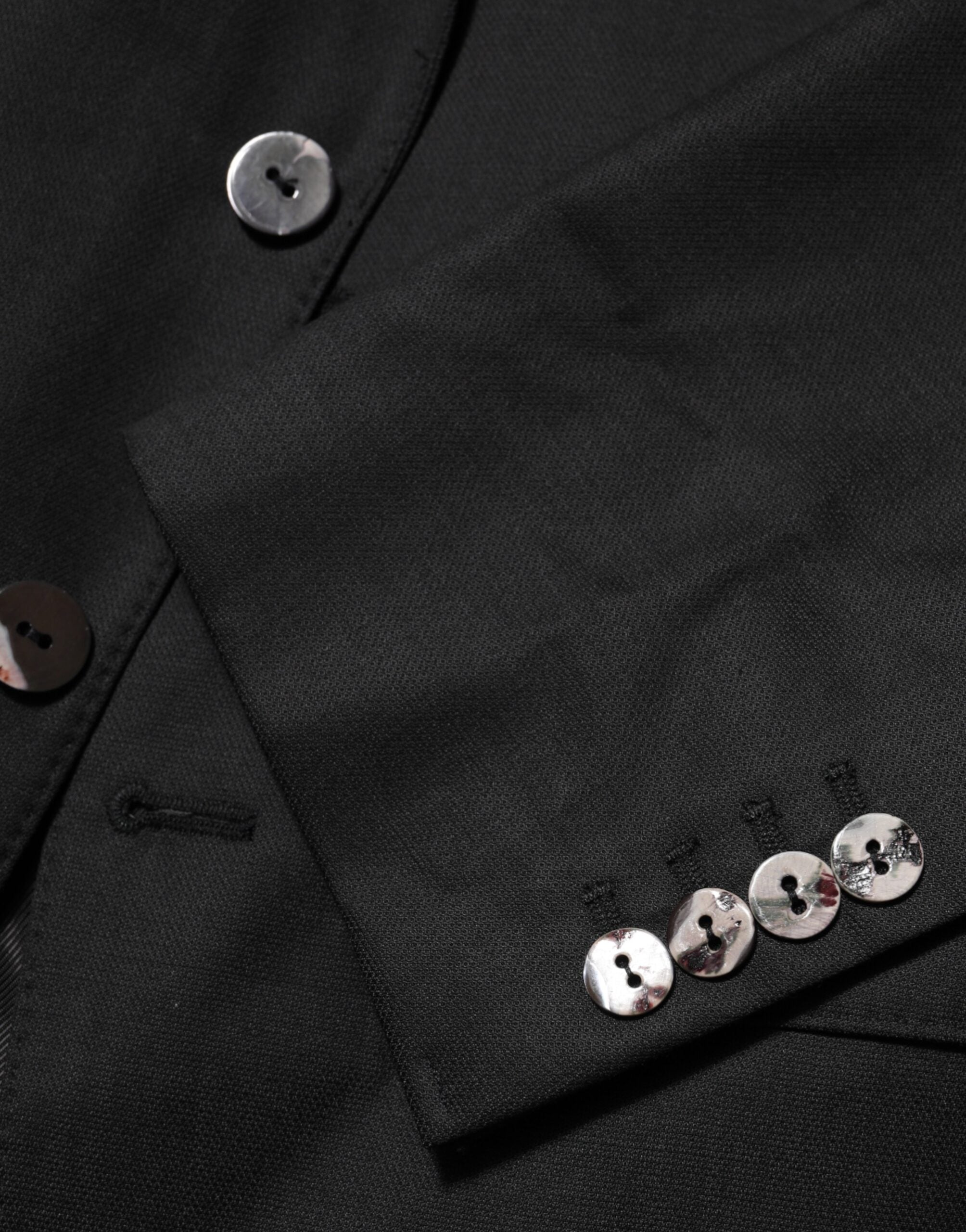 Dolce & Gabbana Black MARTINI Blazer - Timeless Luxury in Wool
