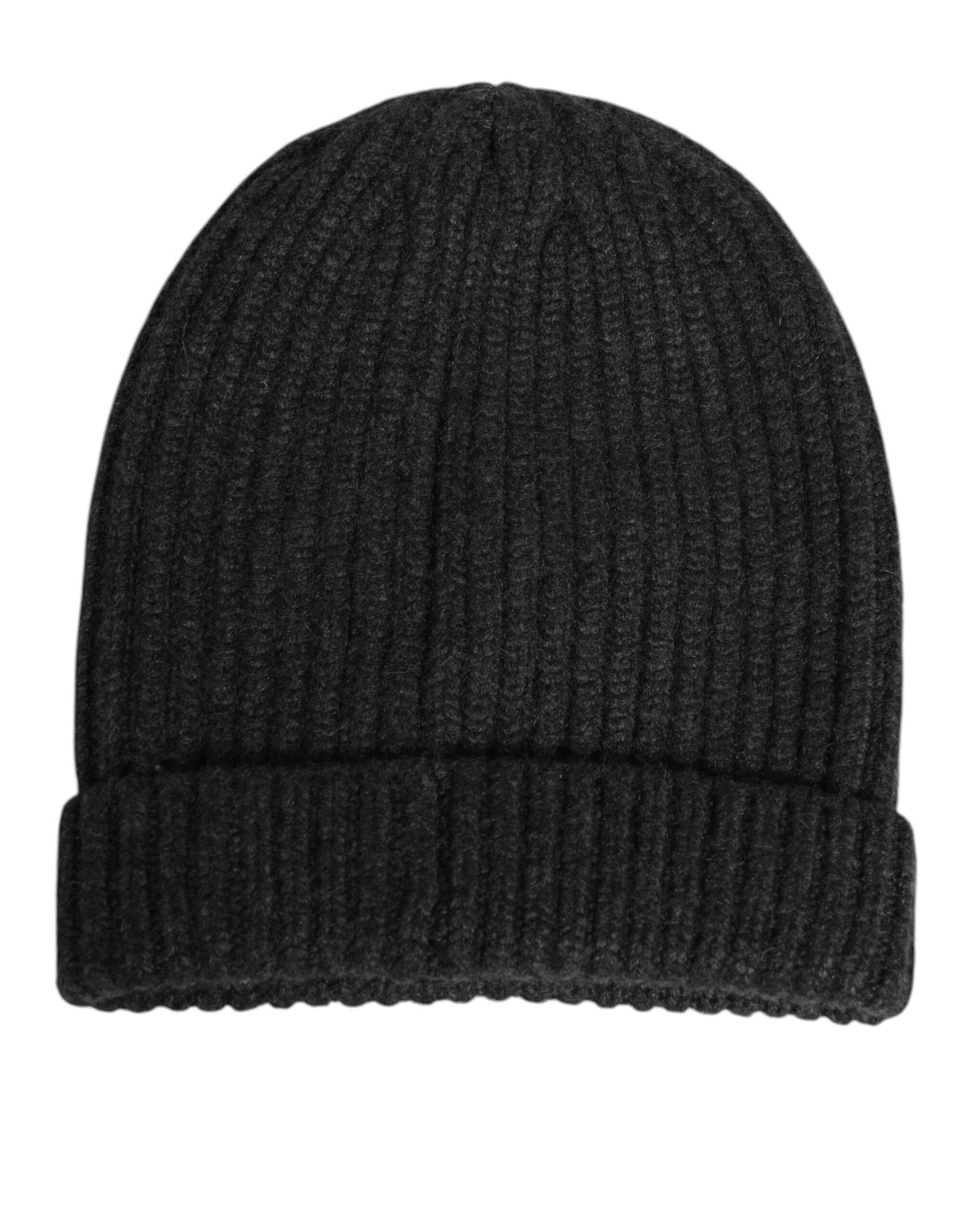Indulge in the Dolce & Gabbana Black Cashmere Knitted Beanie, a symbol of Italian luxury and craftsmanship, perfect for elevating your cold-weather style with timeless elegance.
