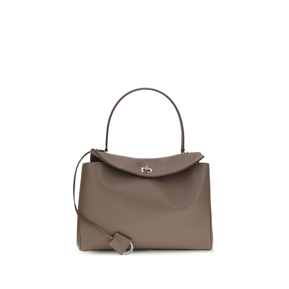 Balenciaga Gray Calf Leather Bos Taurus Shoulder Bag - Luxury Redefined