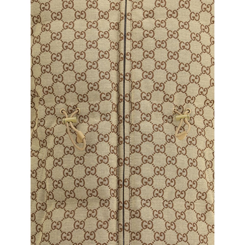 Gucci Beige Cotton Bomber
