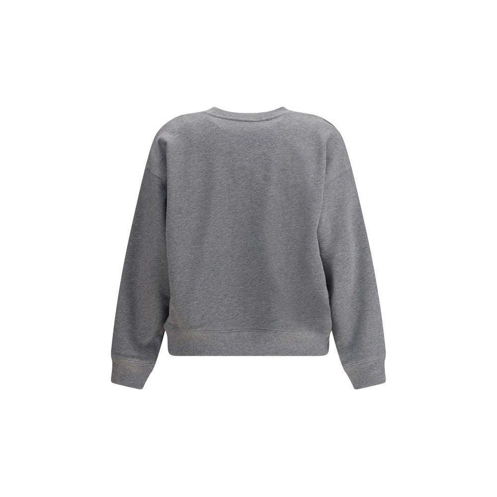 Maison Kitsuné Gray Cotton Sweatshirt - Effortless Luxe Comfort