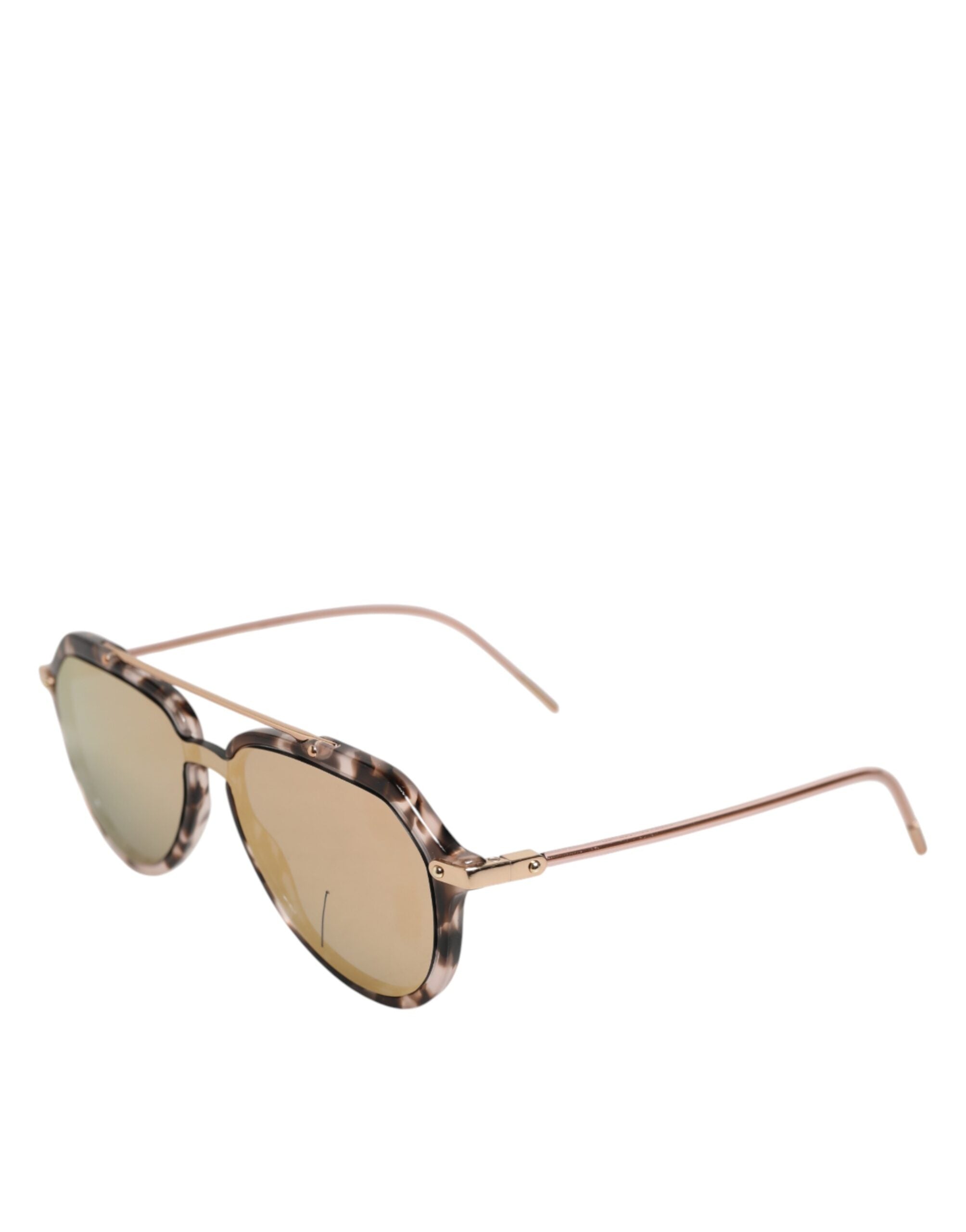 Dolce & Gabbana DG4330 Tortoise Shell Aviator Frame Eyewear Sunglasses