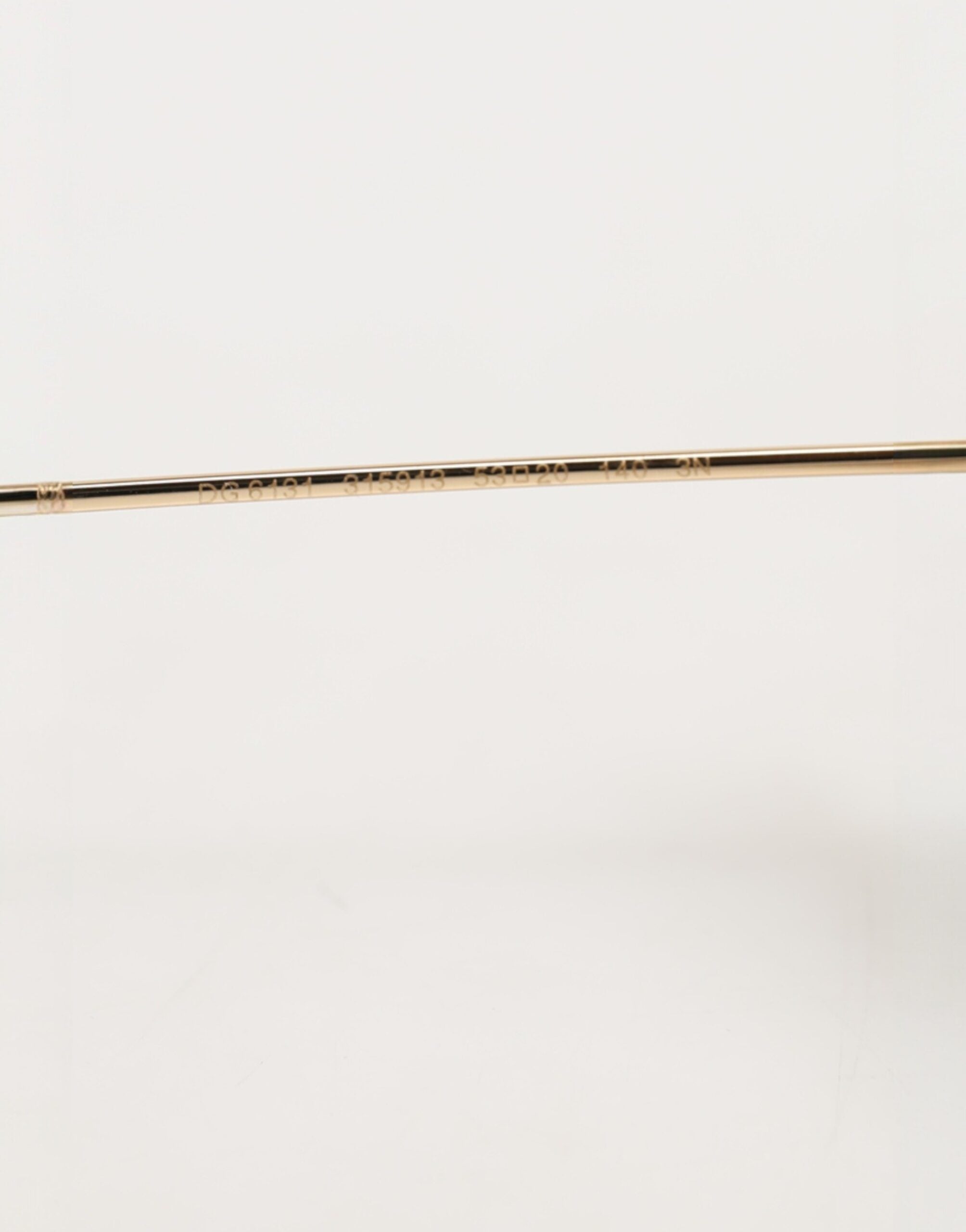 Dolce & Gabbana DG6131 Plissé Brown Butterfly Square Shades Sunglasses