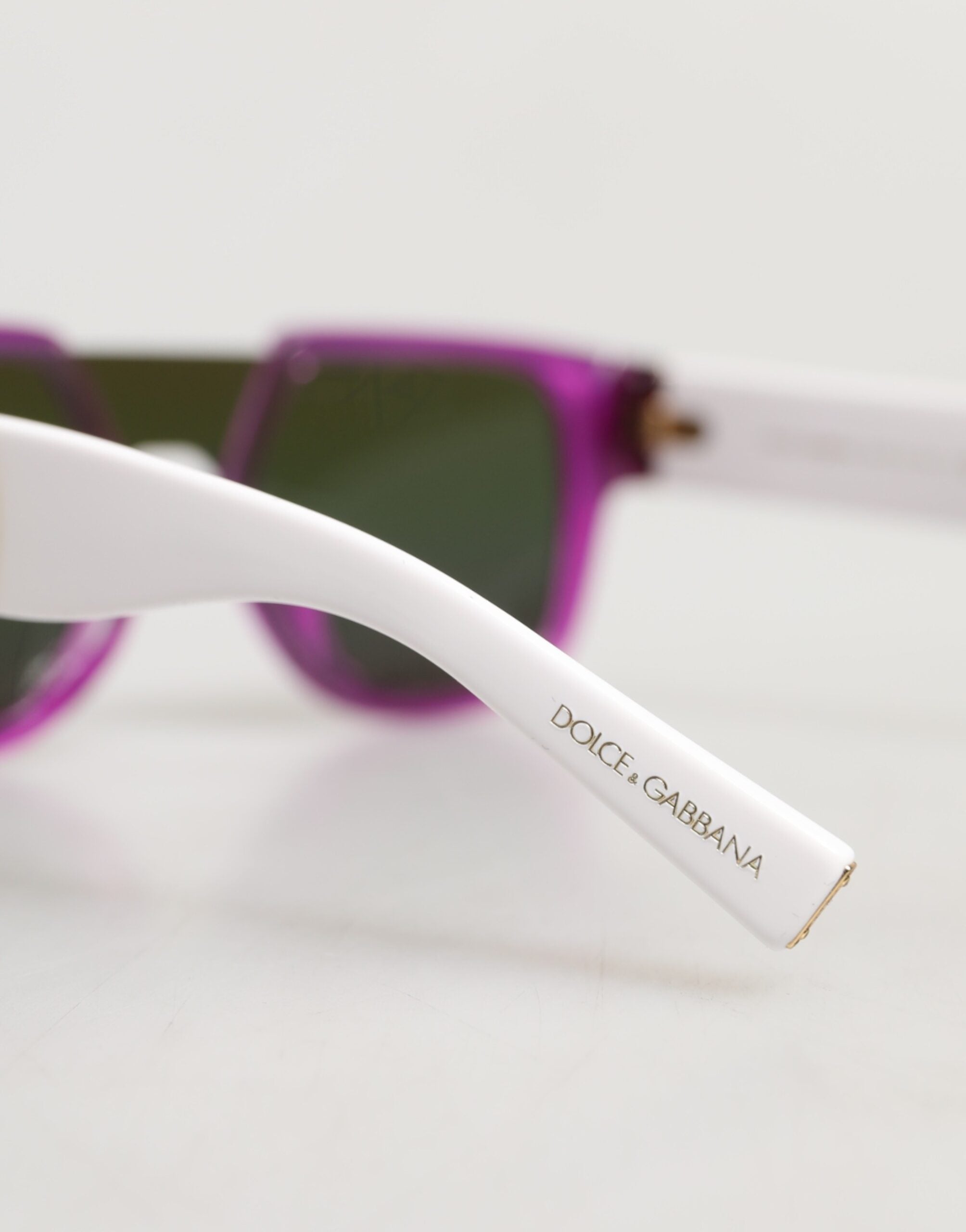 Dolce & Gabbana DG4356F White Acetate Aviator Shades Eyewear Sunglasses