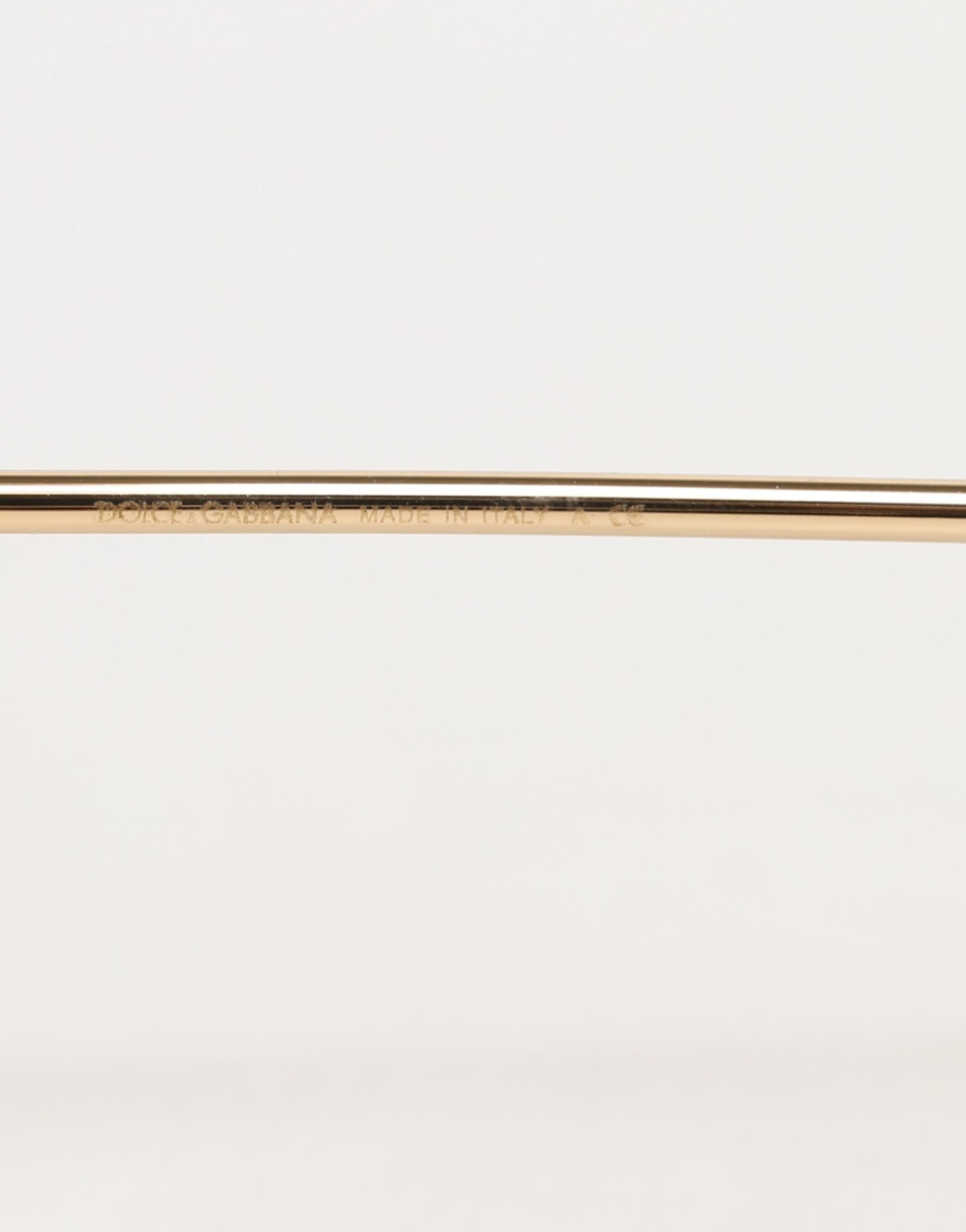 Dolce & Gabbana DG2198 Brown Leopard Print Gradient Round Sunglasses