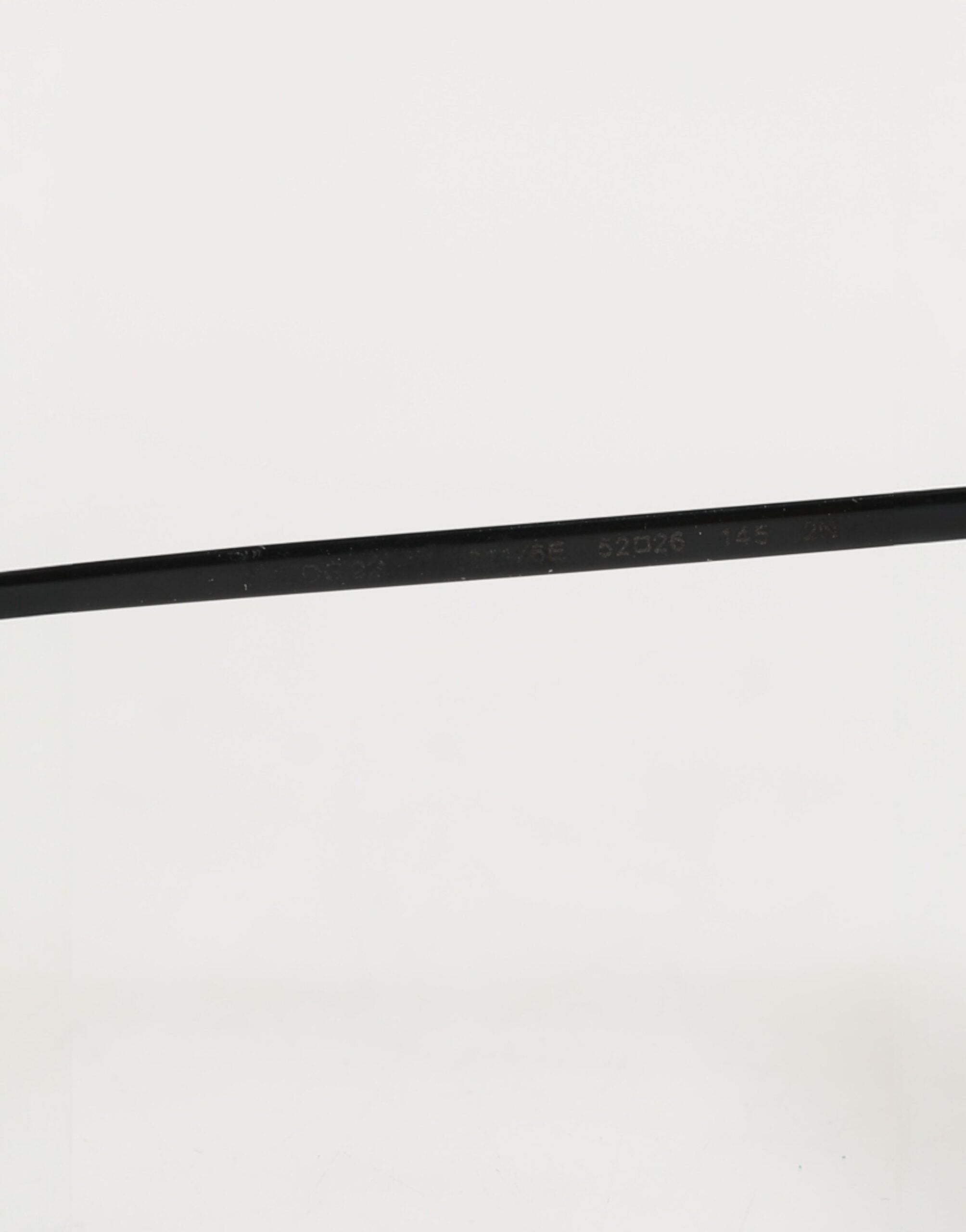 Dolce & Gabbana DG2225 Black Gold Lace Frame Brown Gradient Sunglasses