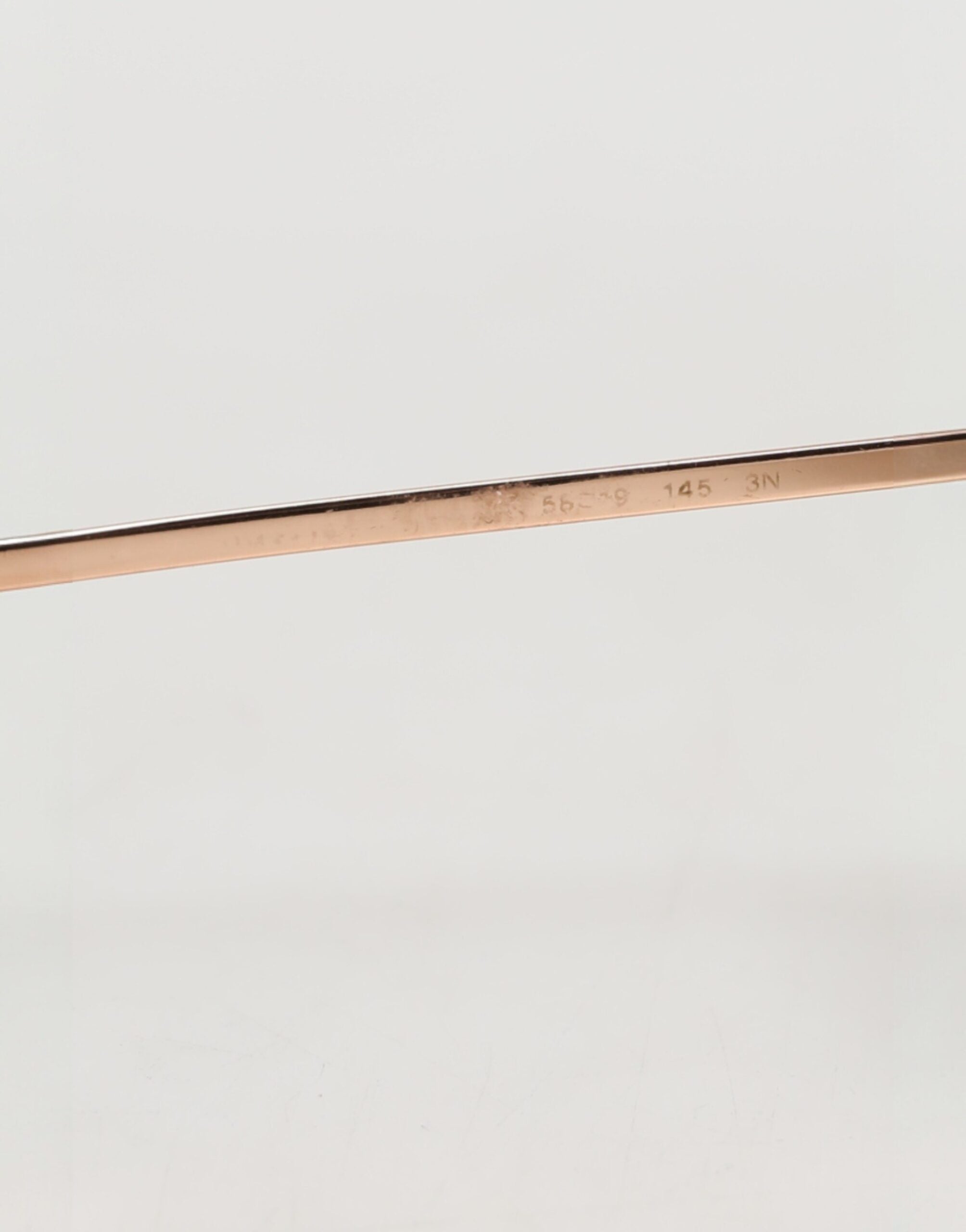 Dolce & Gabbana Rose Gold Plated Round Lenses Shades Eyewear Sunglasses