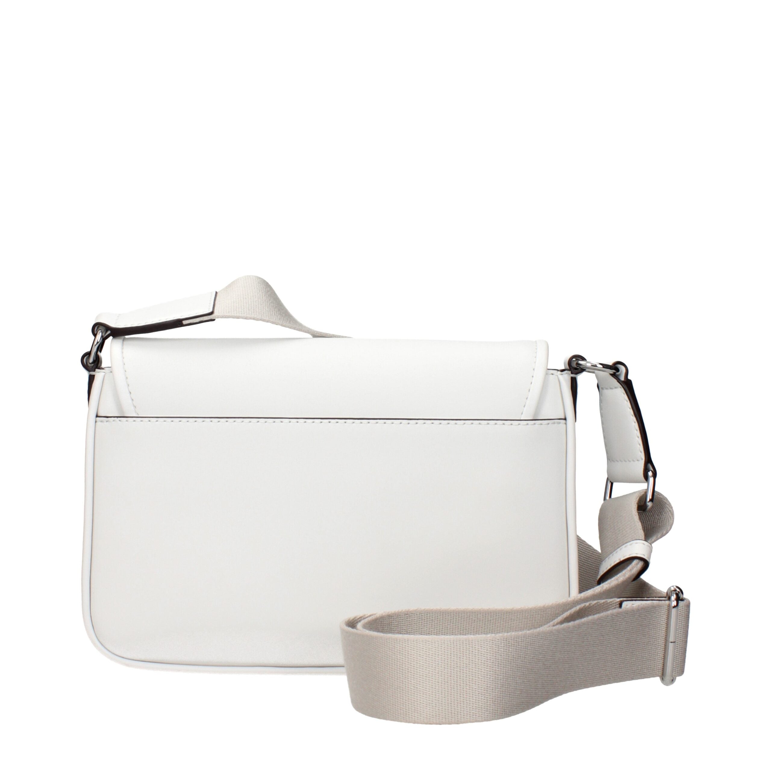 Michael Kors White Leather Crossbody Bag
