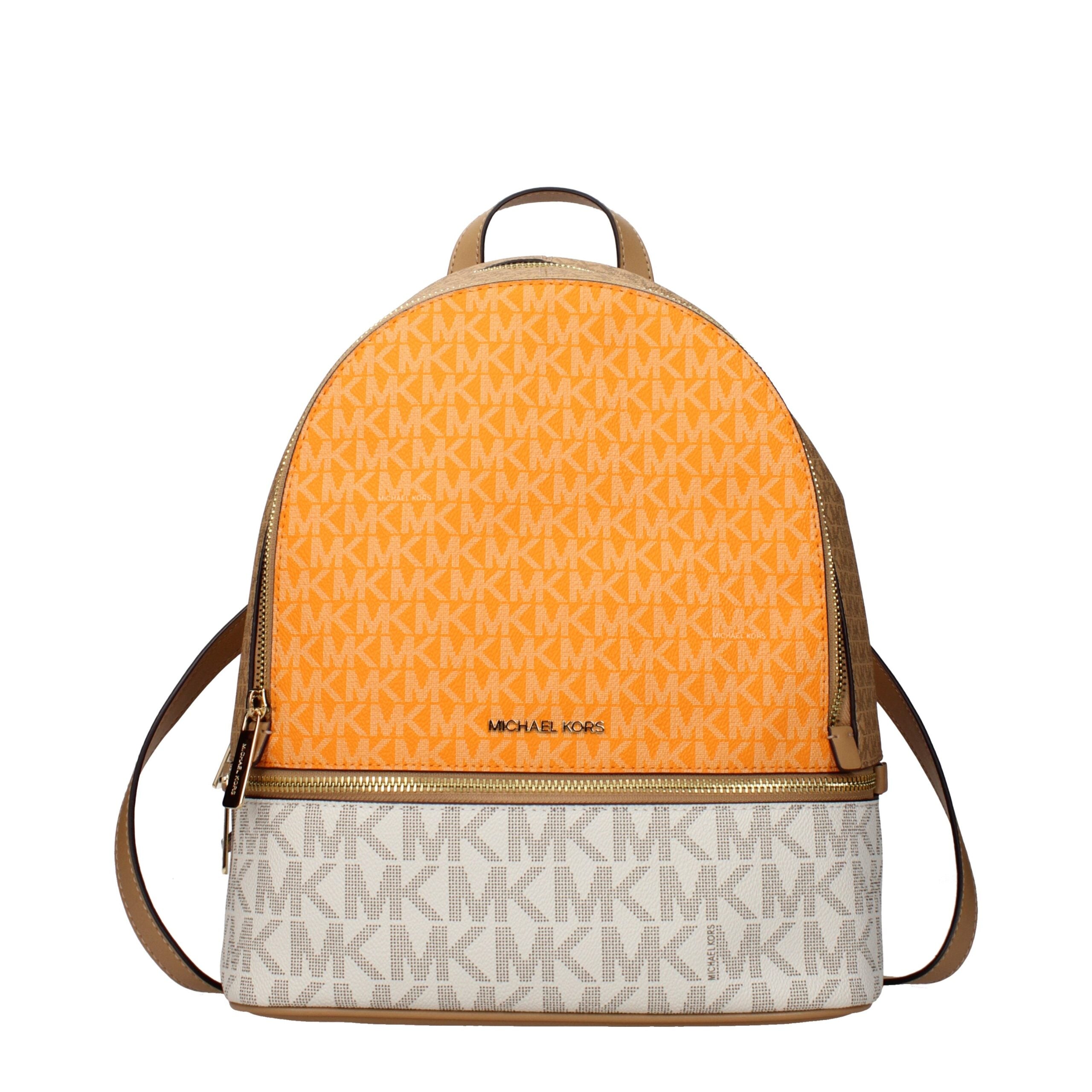 Discover the Michael Kors Beige Fabric Backpack, a masterpiece of artisanal luxury, blending timeless elegance with modern sophistication for the discerning individual.