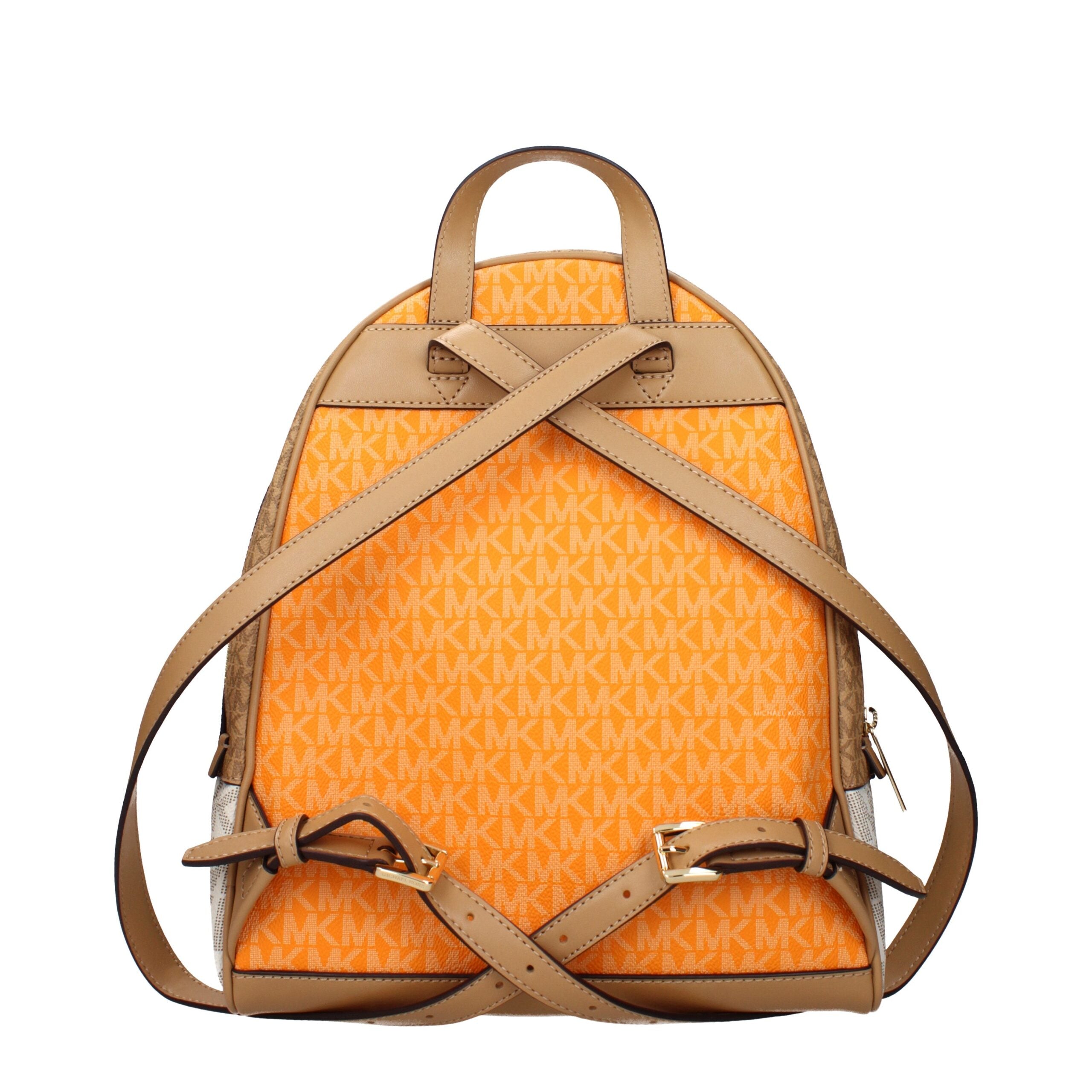 Experience the allure of the Michael Kors Beige Fabric Backpack, a masterpiece of elegance and functionality, crafted for the discerning individual who values timeless luxury.