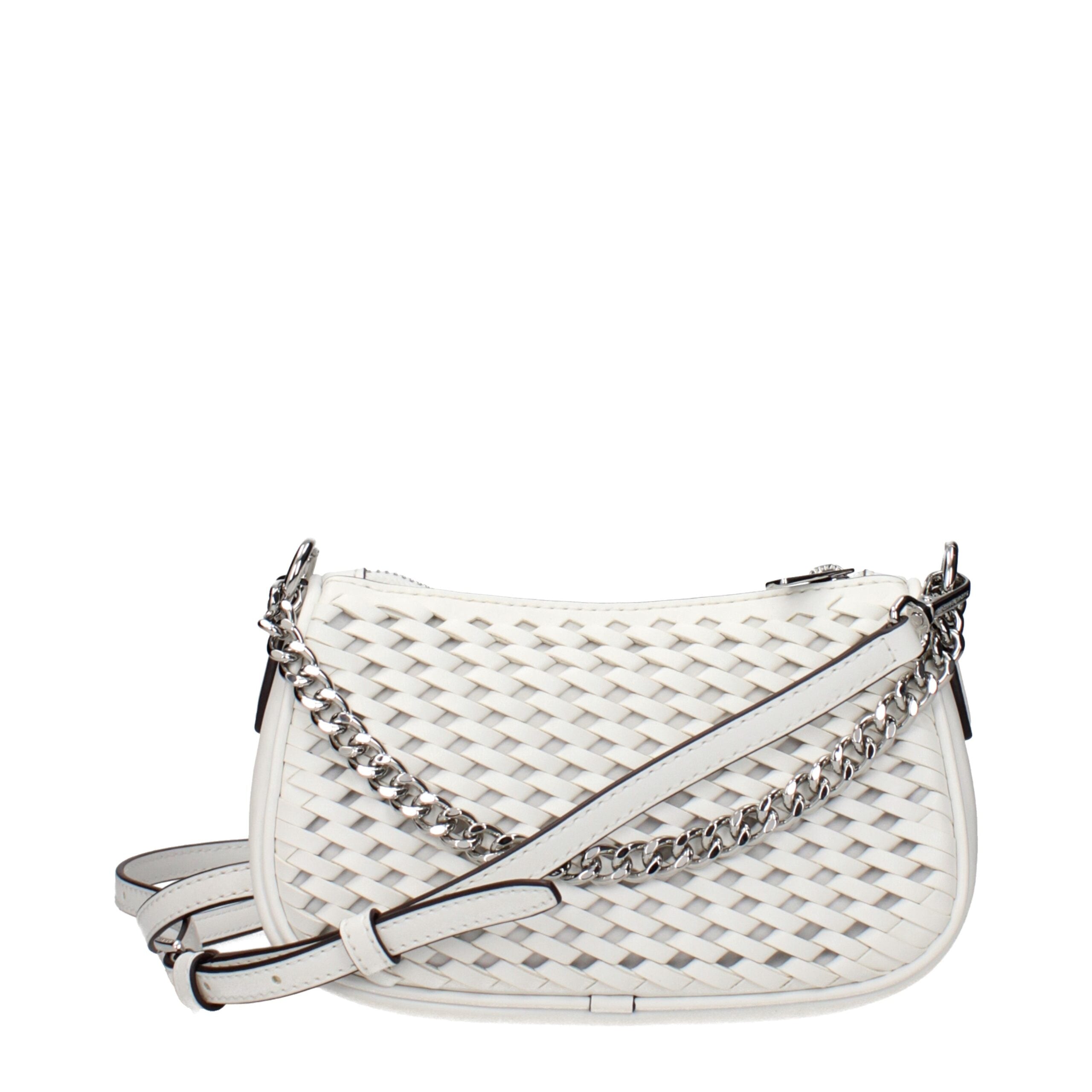 Michael Kors White Leather Handbag