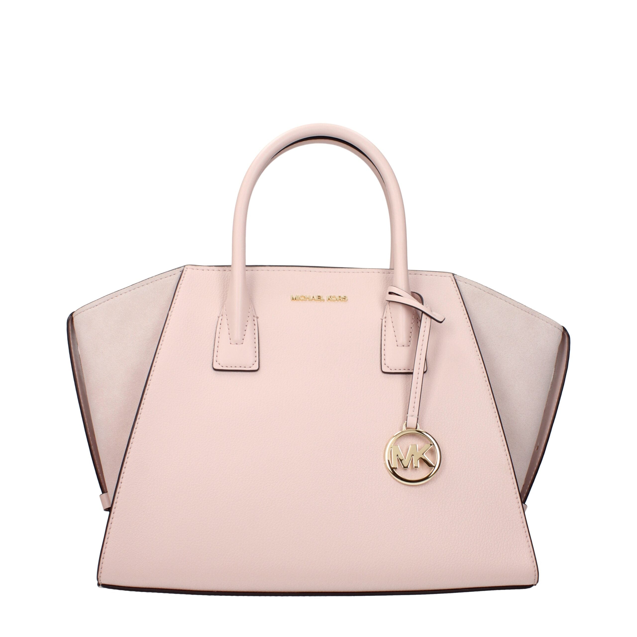 Indulge in the exquisite Michael Kors Pink Leather Handbag, a symbol of modern luxury and artisanal craftsmanship, perfect for elevating any ensemble.
