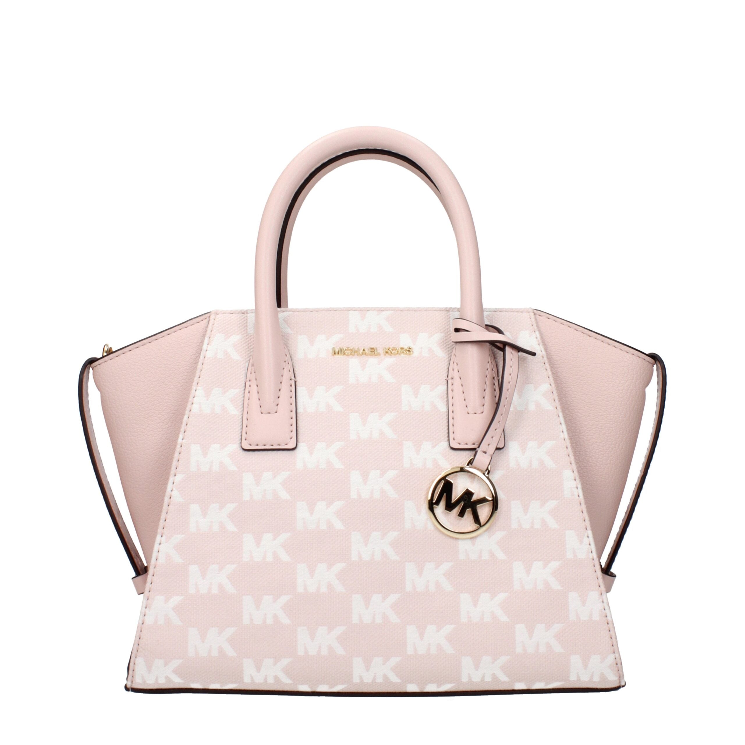 Elevate your style with the Michael Kors Pink Fabric Handbag, a timeless luxury piece that embodies exquisite craftsmanship and sophisticated elegance for every occasion.