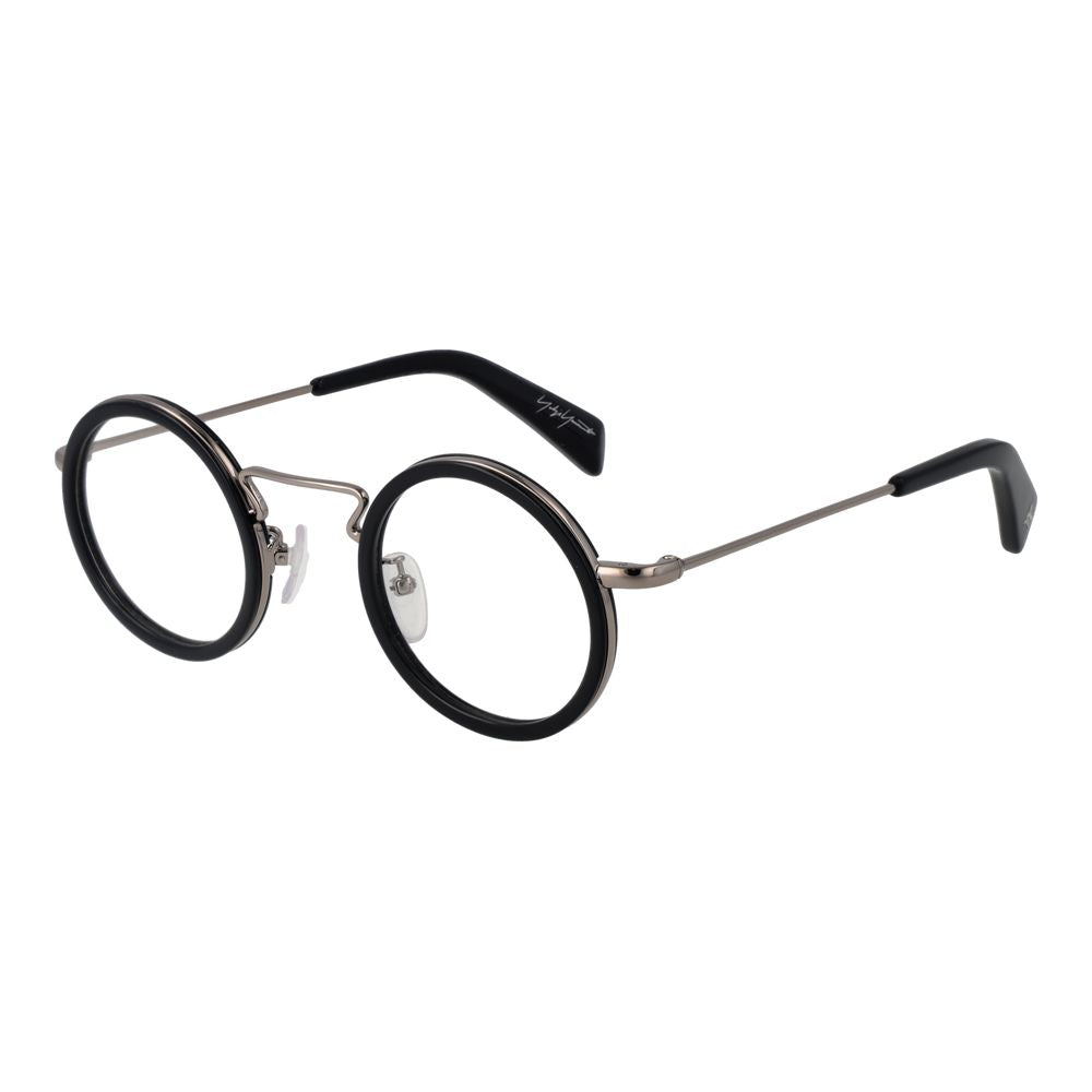Yohji Yamamoto Black Metal & Plastic Glasses - Luxury Redefined