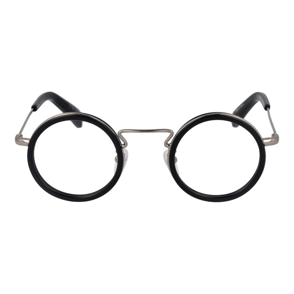 Yohji Yamamoto Black Metal & Plastic Glasses - Luxury Eyewear