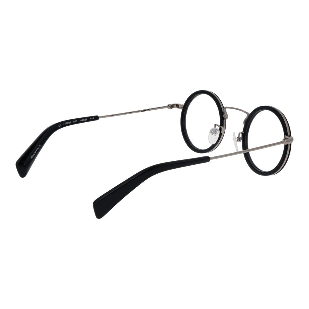 Yohji Yamamoto Black Metal & Plastic Glasses - Luxury Eyewear