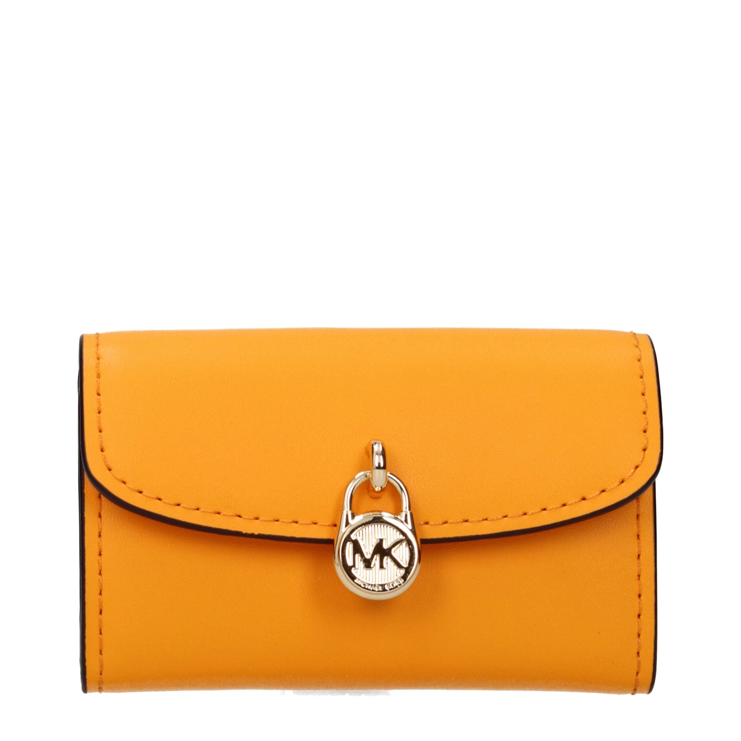 Discover the Michael Kors Orange Leather Wallet, a symbol of refined elegance and artisanal craftsmanship, perfect for those who appreciate luxury and sophistication.