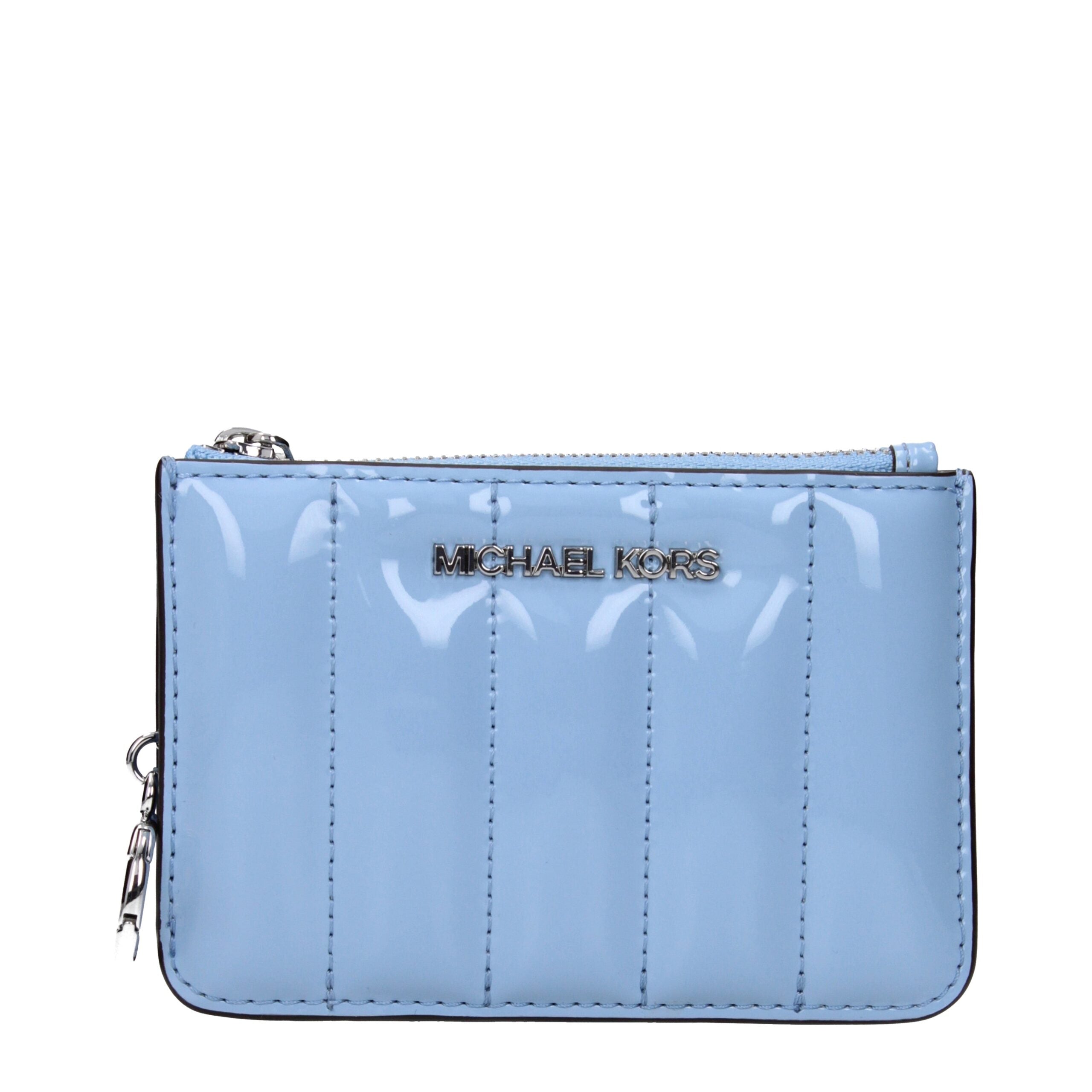 Discover the Michael Kors Light Blue Leather Wallet, a luxurious blend of exquisite craftsmanship and timeless elegance, perfect for those who embody sophistication.