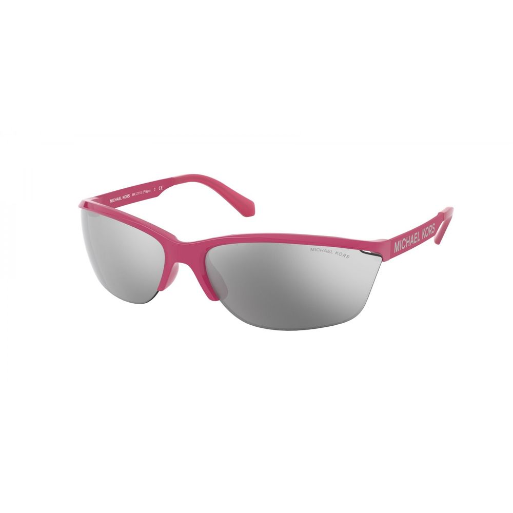 Elevate your style with Michael Kors Pink Resin Sunglasses, a luxurious accessory crafted from premium materials, embodying sophistication and timeless elegance.
