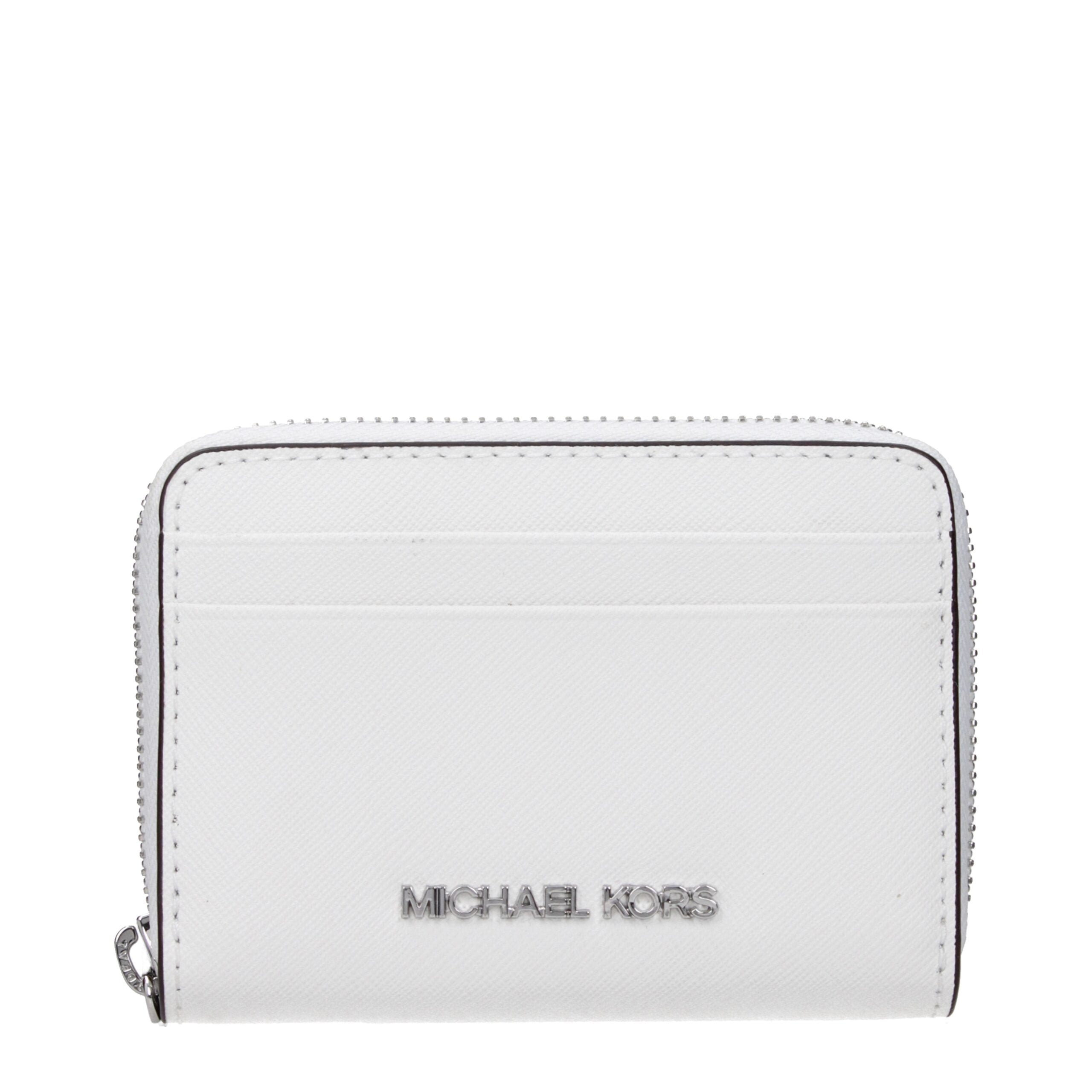 Discover the Michael Kors White Leather Cardholder, a blend of exquisite craftsmanship and timeless elegance, perfect for the discerning individual seeking luxurious sophistication.
