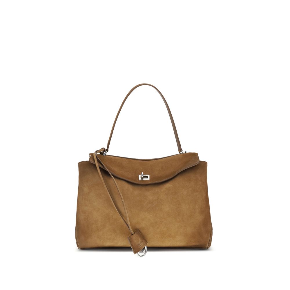 Balenciaga Brown Calf Leather Bos Taurus Shoulder Bag - Couture